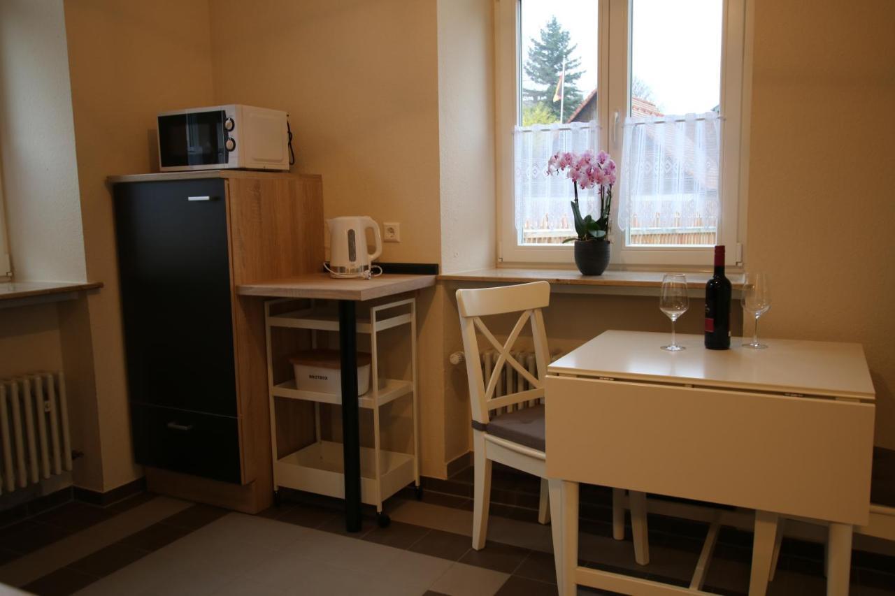 Ferienwohnung Altes Pfarrhaus Bargen Exteriör bild